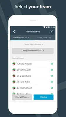 Pitchero Manager android App screenshot 7